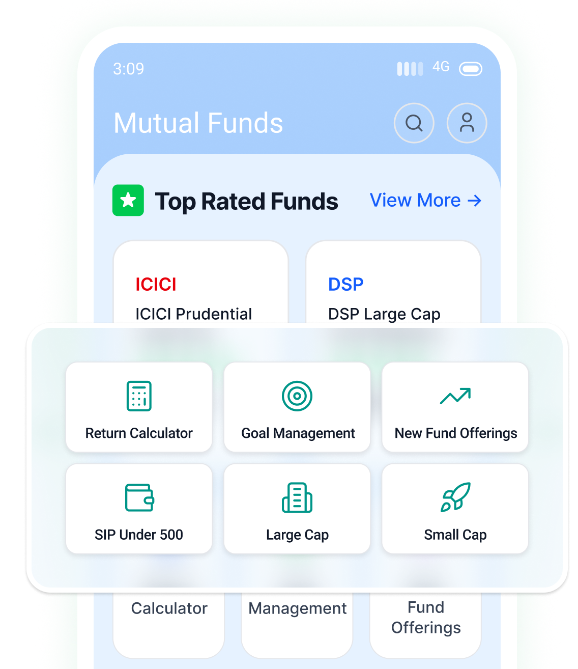 Mutual Funds Investment Interface